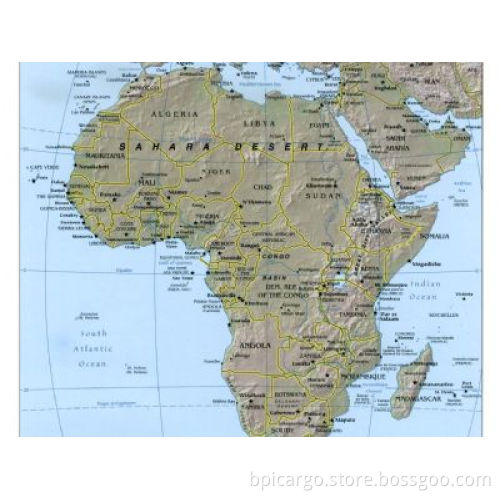 International Express to Africa (Egypt; Libya; Cape Town; Nigeria; Kenya)